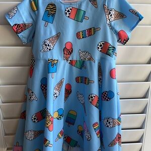 Lola and the Boys size 8 Ice Cream Print Dress